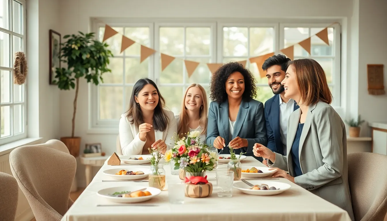 a cozy gathering showcasing affordable yet charming event decor.